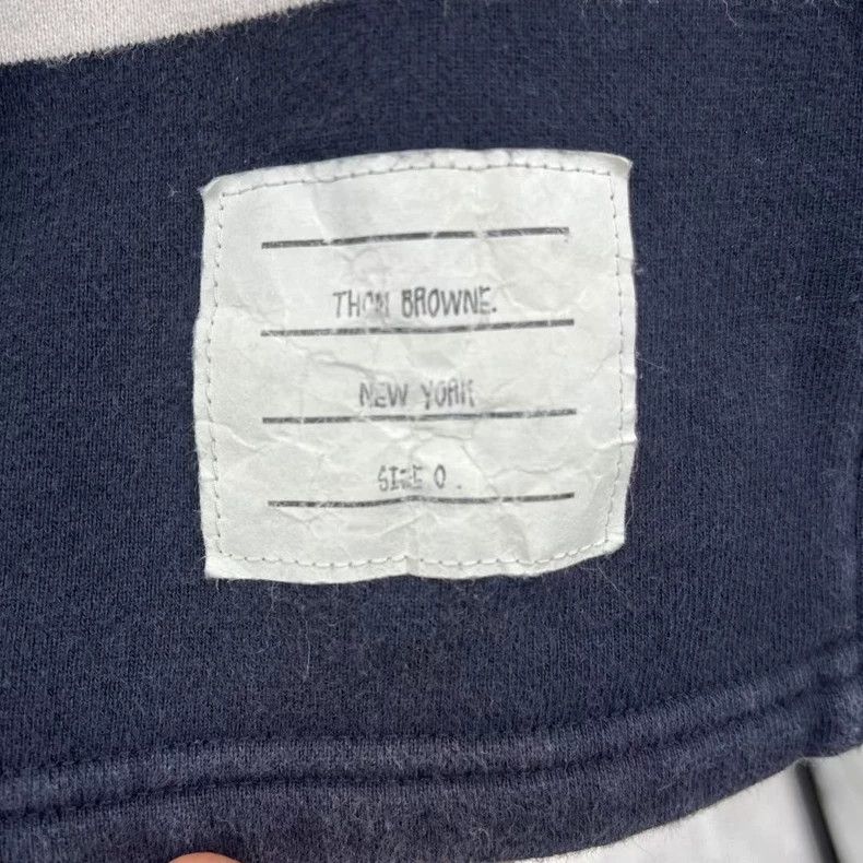 Thom Browne Thom Browne Blue Knitted Shorts Size 0 Size US 26 / EU 42 - 4 Thumbnail