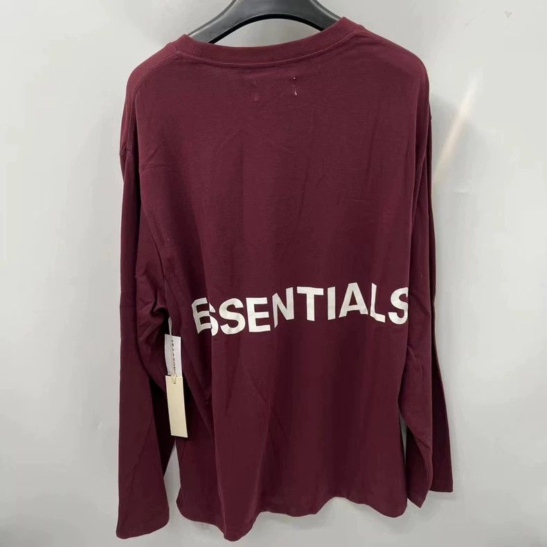 Fear of God Fear of God Red Long Sleeve Graphic Shirt Size US S / EU 44-46 / 1 - 8 Thumbnail