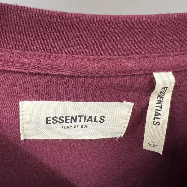 Fear of God Fear of God Red Long Sleeve Graphic Shirt Size US S / EU 44-46 / 1 - 2 Thumbnail