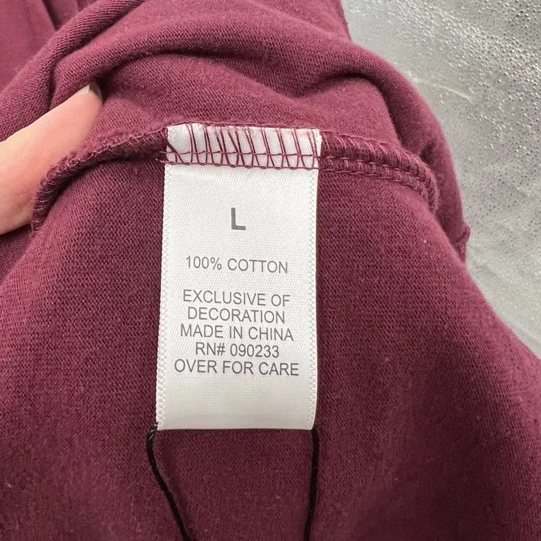 Fear of God Fear of God Red Long Sleeve Graphic Shirt Size US S / EU 44-46 / 1 - 3 Thumbnail
