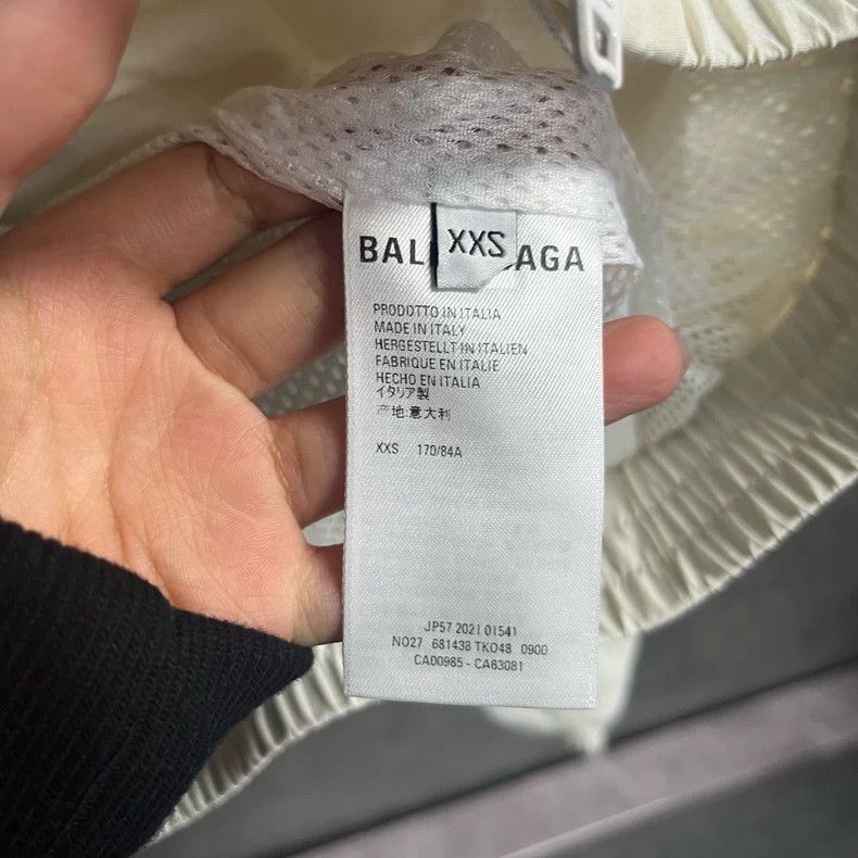 Balenciaga White Color Block Zip-Up Sun Protection Jacket Size US XXS / EU 40 - 5 Thumbnail