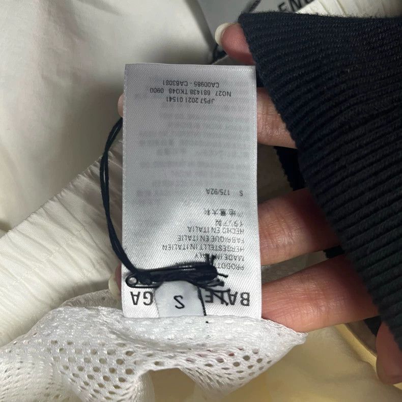 Balenciaga White Color Block Zip-Up Sun Protection Jacket Size US XXS / EU 40 - 8 Thumbnail