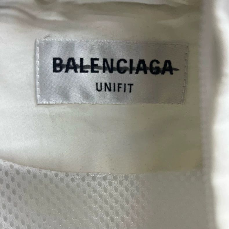 Balenciaga White Color Block Zip-Up Sun Protection Jacket Size US XXS / EU 40 - 3 Thumbnail