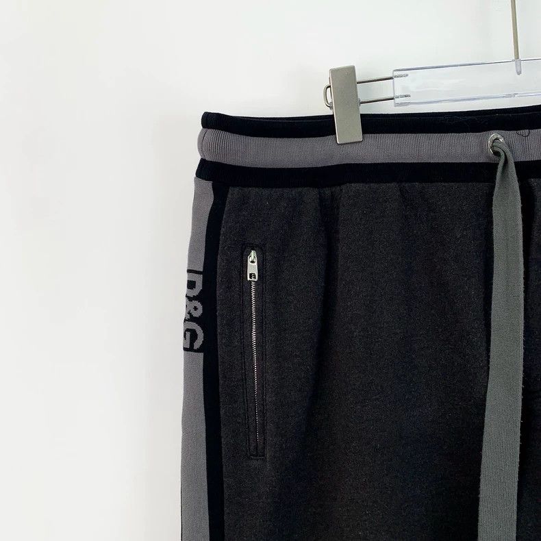 Dolce & Gabbana Dolce Gabbana Black Logo Sport Pants Size US 44 / EU 60 - 3 Thumbnail