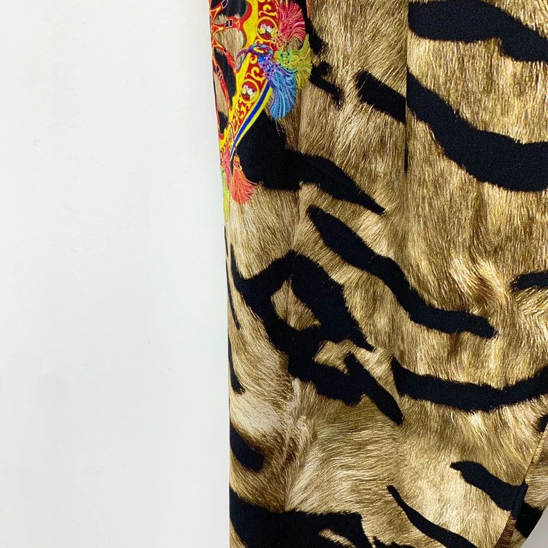 Dolce & Gabbana Dolce&Gabbana Colored Leopard Print Gym Pants Size US 44 / EU 60 - 4 Thumbnail