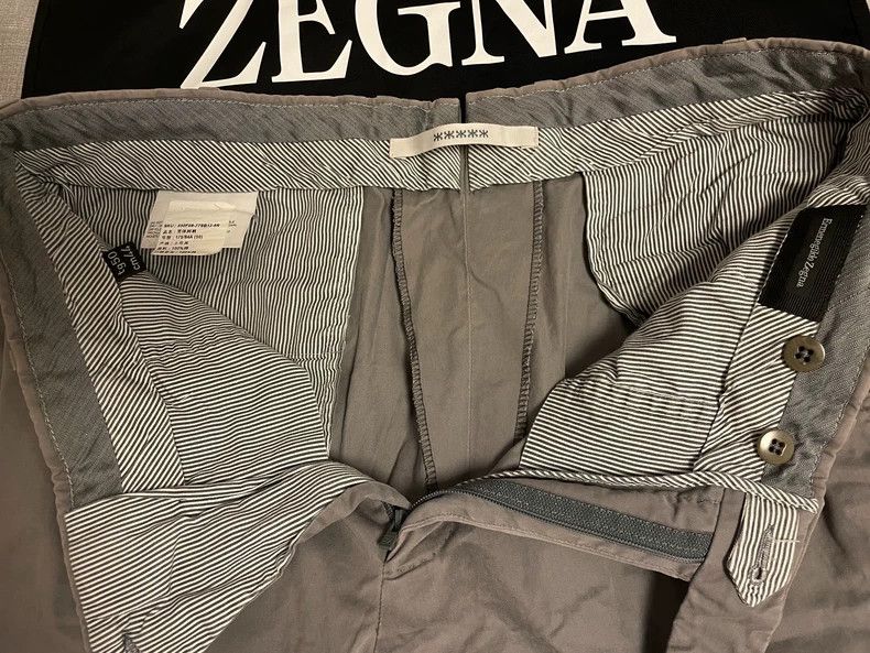 Ermenegildo Zegna Ermenegildo Zegna Men's Casual Pants Gray Size US 44 / EU 60 - 6 Thumbnail