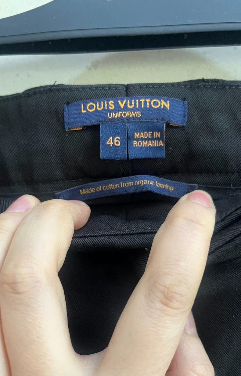 Louis Vuitton Black Leisure Long Pants for Men Size US 44 / EU 60 - 4 Thumbnail
