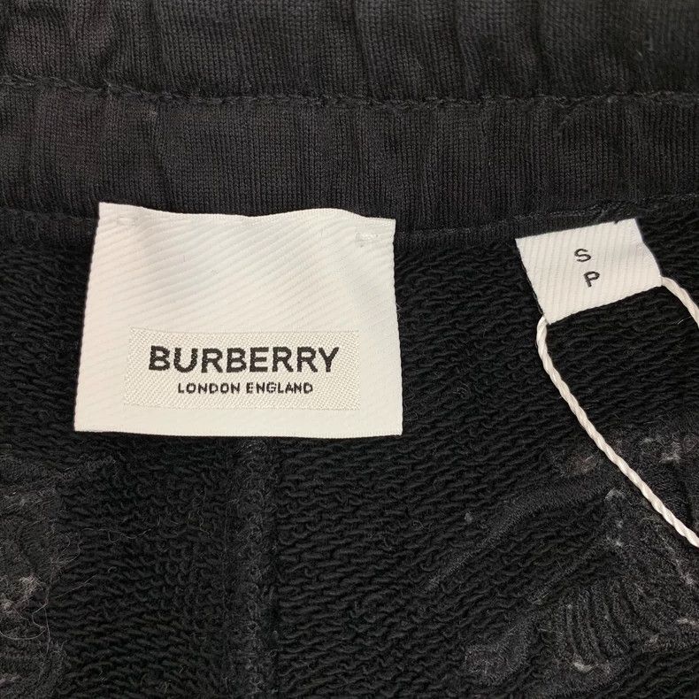 Burberry Burberry Black Logo Embroidered Casual Pants Size US 26 / EU 42 - 6 Thumbnail