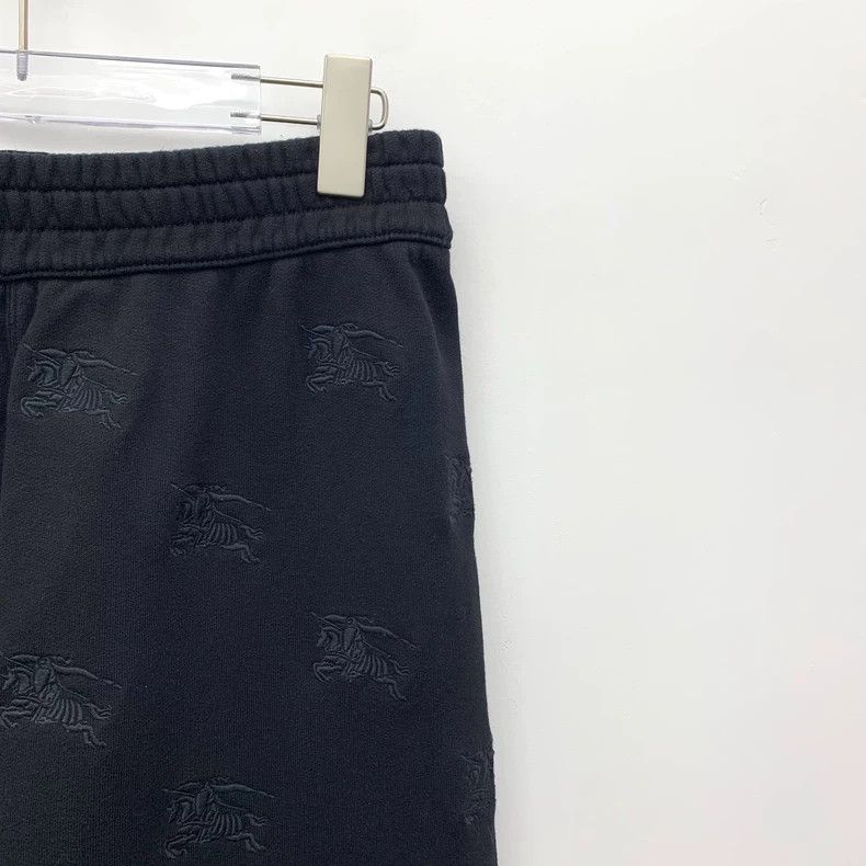 Burberry Burberry Black Logo Embroidered Casual Pants Size US 26 / EU 42 - 3 Thumbnail