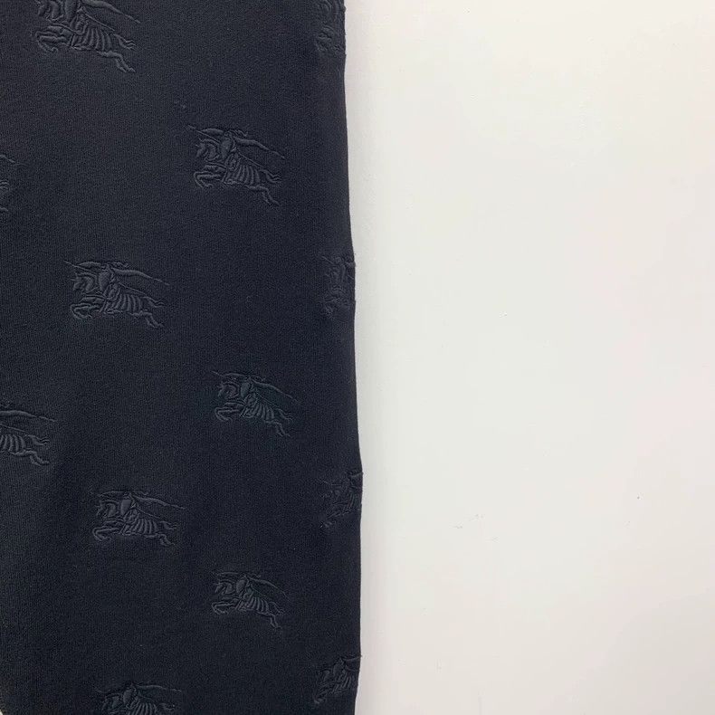 Burberry Burberry Black Logo Embroidered Casual Pants Size US 26 / EU 42 - 4 Thumbnail