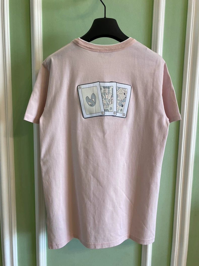 Dior Dior Embroidered Letter Short Sleeve T-Shirt Size US M / EU 48-50 / 2 - 3 Thumbnail