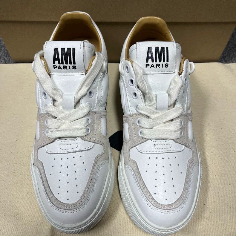 AMI AMI Paris Low-Top Suede Sneakers Size US 8 / EU 41 - 3 Thumbnail