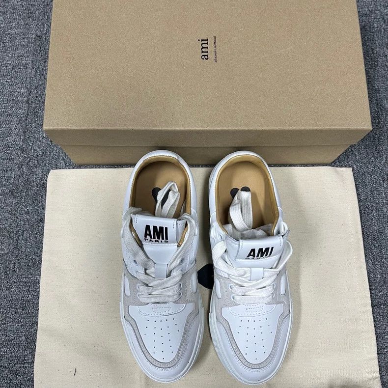 AMI AMI Paris Low-Top Suede Sneakers Size US 8 / EU 41 - 8 Thumbnail