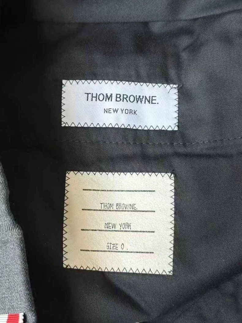 Thom Browne Thom Browne Dark Gray Wool Pants Size US 26 / EU 42 - 5 Thumbnail