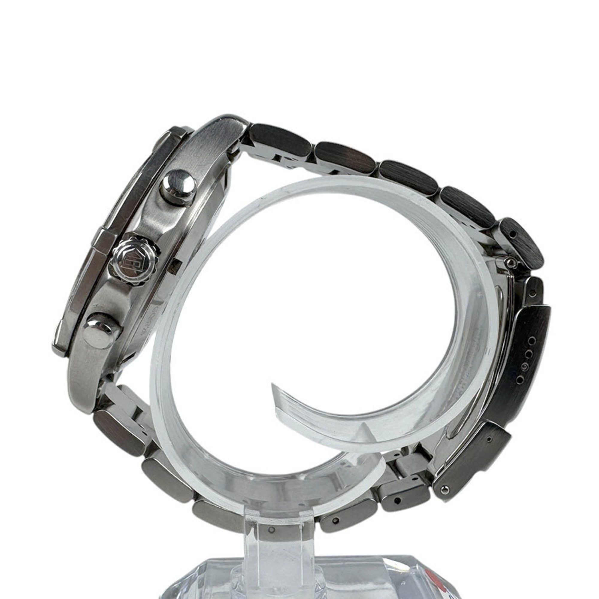 Tag Heuer TAG HEUER Aquaracer Stainless Steel Silver x Black Men's Watch CAF1110.BA0804 Quartz Size ONE SIZE - 3 Thumbnail