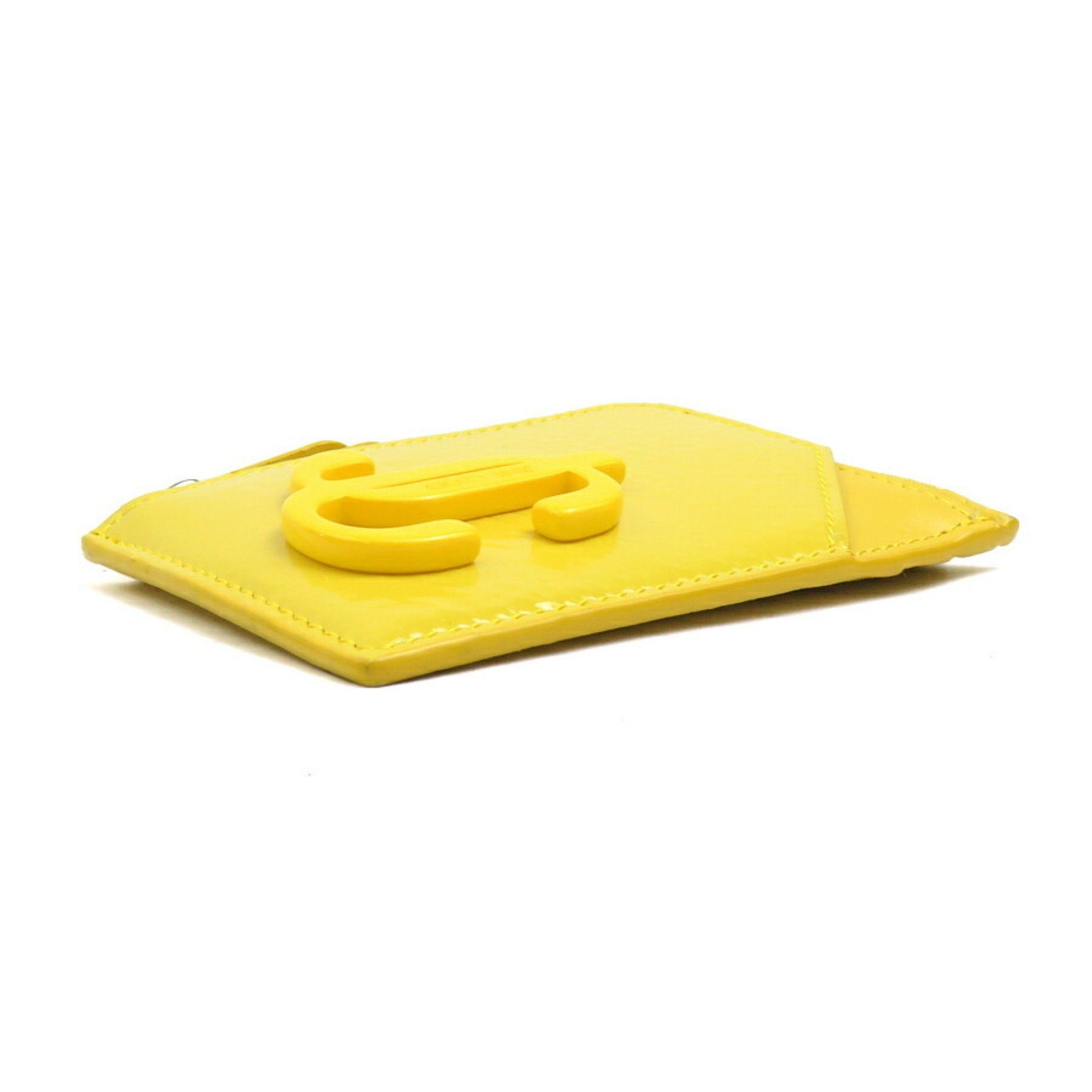 Jimmy Choo JIMMY CHOO Wallet/Coin Case Leather Yellow Men's Women's 55992a Size ONE SIZE - 2 Thumbnail