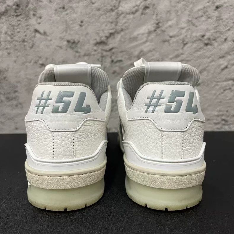 Louis Vuitton Louis Vuitton White Concrete Sneakers Size 3 Size US 5 / EU 37 - 3 Thumbnail