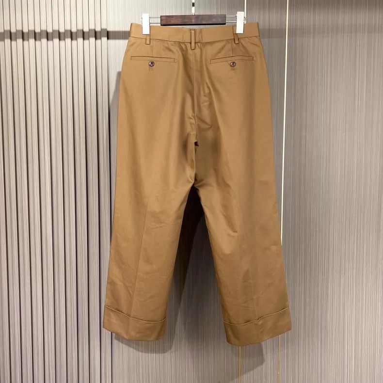 Gucci Gucci Casual Pants in Khaki Color Size US 44 / EU 60 - 2 Thumbnail