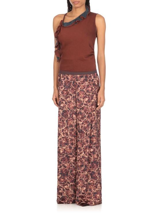 Dries Van Noten DRIES VAN NOTEN Women Tops 011239 1716703 Brown Size M / US 6-8 / IT 42-44 - 2 Thumbnail