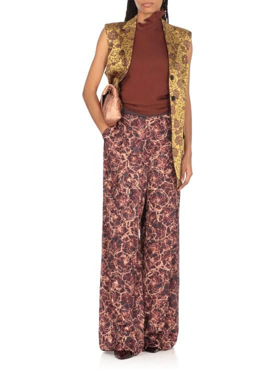 Dries Van Noten DRIES VAN NOTEN Women Tops 011239 1716703 Brown Size M / US 6-8 / IT 42-44 - 5 Thumbnail