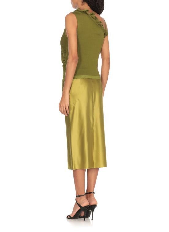 Dries Van Noten DRIES VAN NOTEN Women Tops 011239 1716607 Green Size M / US 6-8 / IT 42-44 - 3 Thumbnail