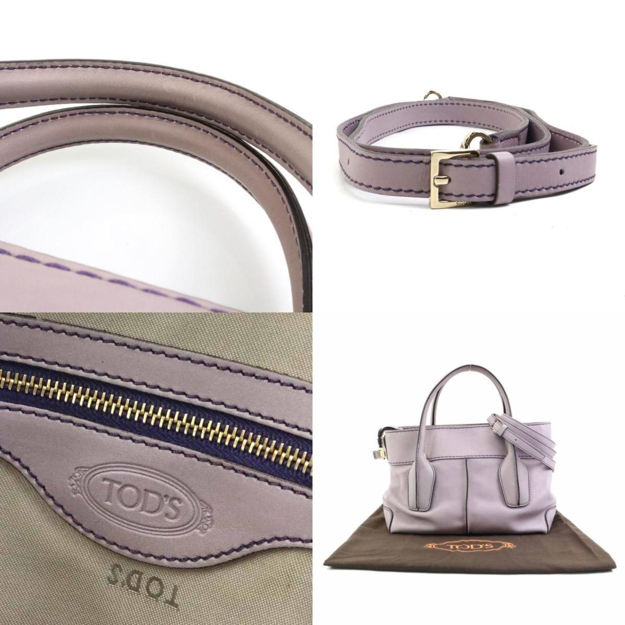 Tod's Tod's Handbag Shoulder Bag Leather Purple Women's 55979a Size ONE SIZE - 5 Thumbnail