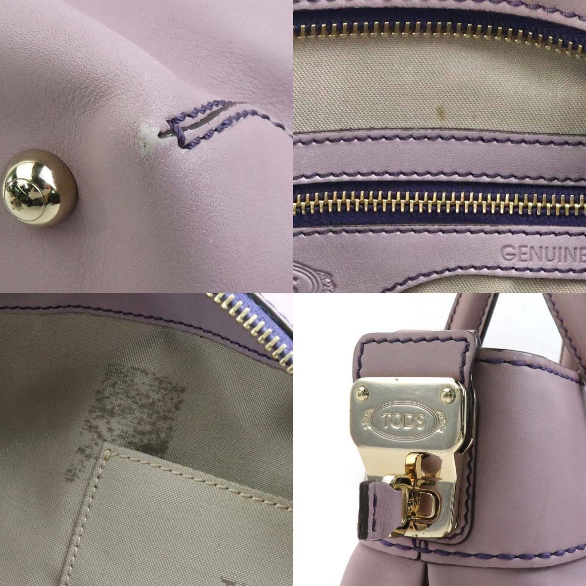 Tod's Tod's Handbag Shoulder Bag Leather Purple Women's 55979a Size ONE SIZE - 3 Thumbnail