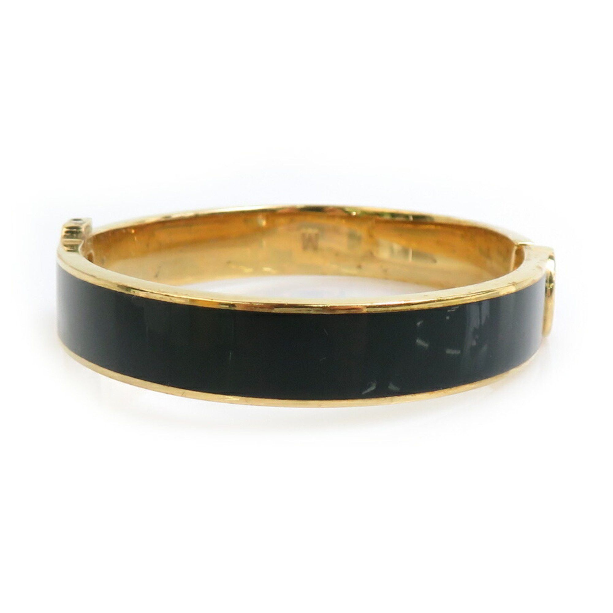 Fendi FENDI Bangle Metal Black x Pink Gold Women's 56003a Size ONE SIZE - 3 Thumbnail