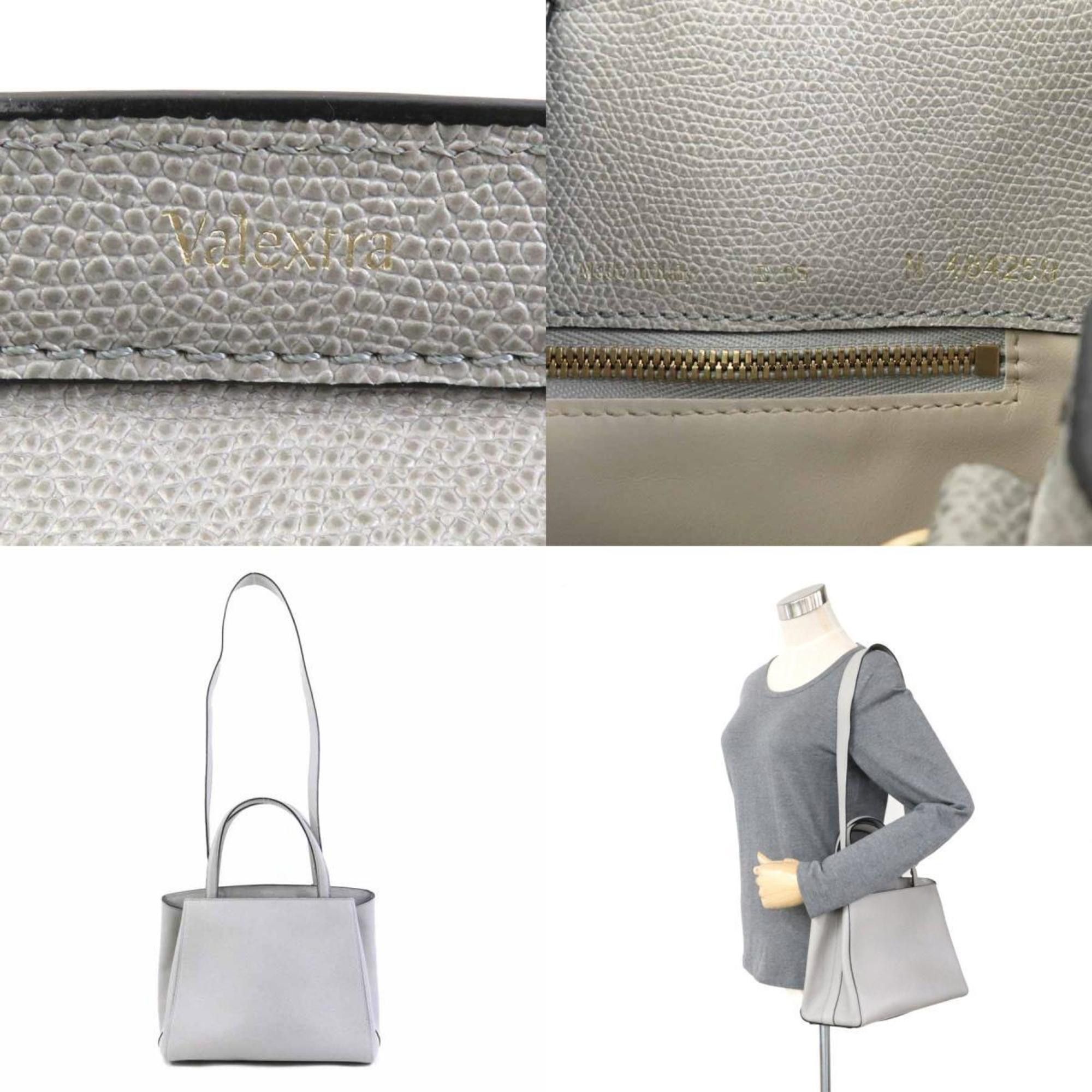 Valextra Valextra Handbag Shoulder Bag Triennale Leather Grey Women's 90055a Size ONE SIZE - 5 Thumbnail