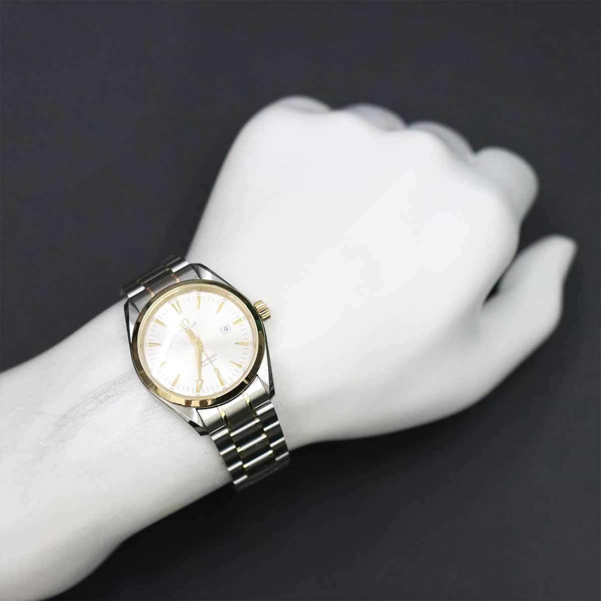 Omega OMEGA Seamaster Aqua Terra Combi 2317 30 Men's Watch Date Silver YG Yellow Gold Quartz Size ONE SIZE - 3 Thumbnail
