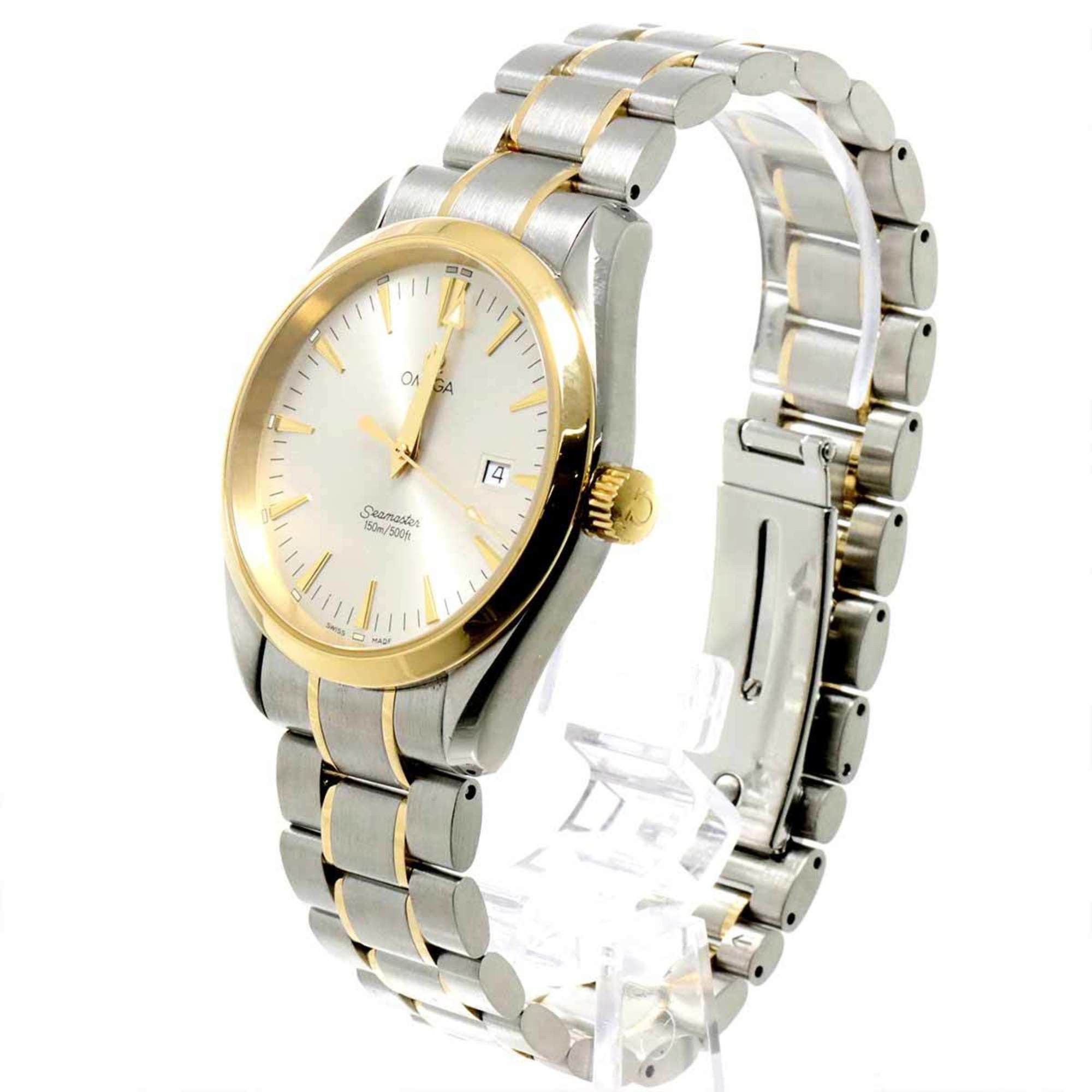 Omega OMEGA Seamaster Aqua Terra Combi 2317 30 Men's Watch Date Silver YG Yellow Gold Quartz Size ONE SIZE - 2 Thumbnail