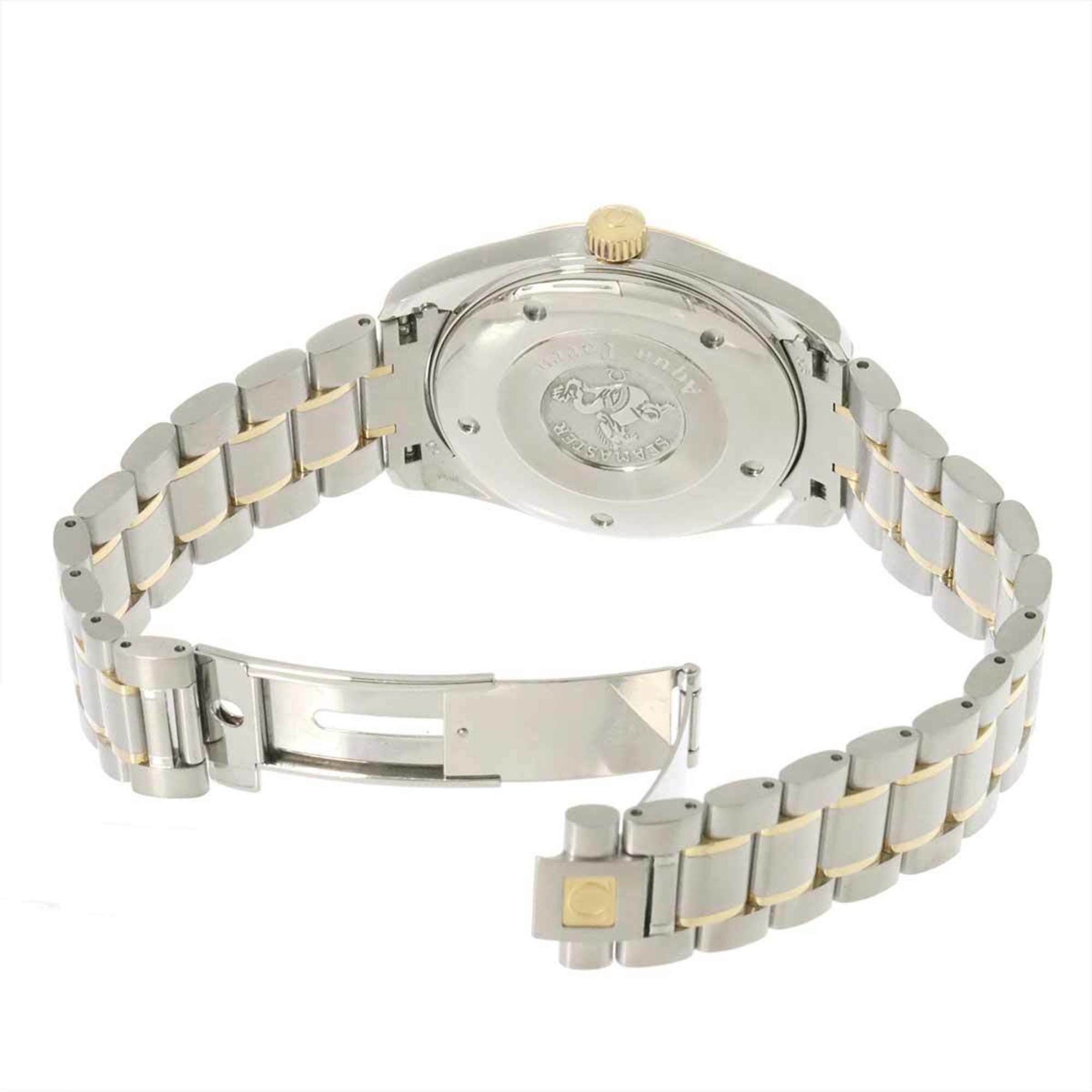 Omega OMEGA Seamaster Aqua Terra Combi 2317 30 Men's Watch Date Silver YG Yellow Gold Quartz Size ONE SIZE - 4 Thumbnail