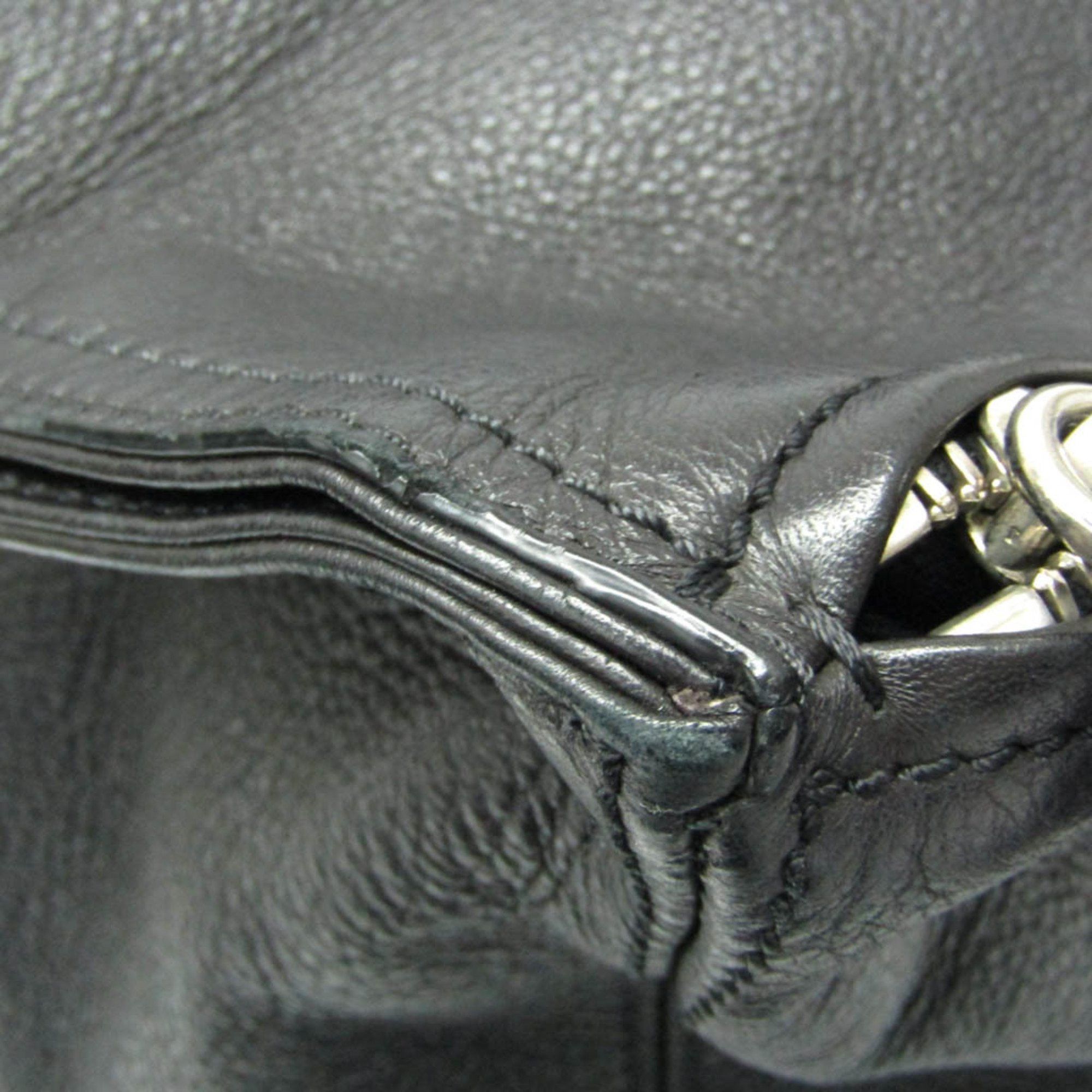 Givenchy Givenchy Pandora Men,Women Leather Backpack Black Size ONE SIZE - 9 Thumbnail