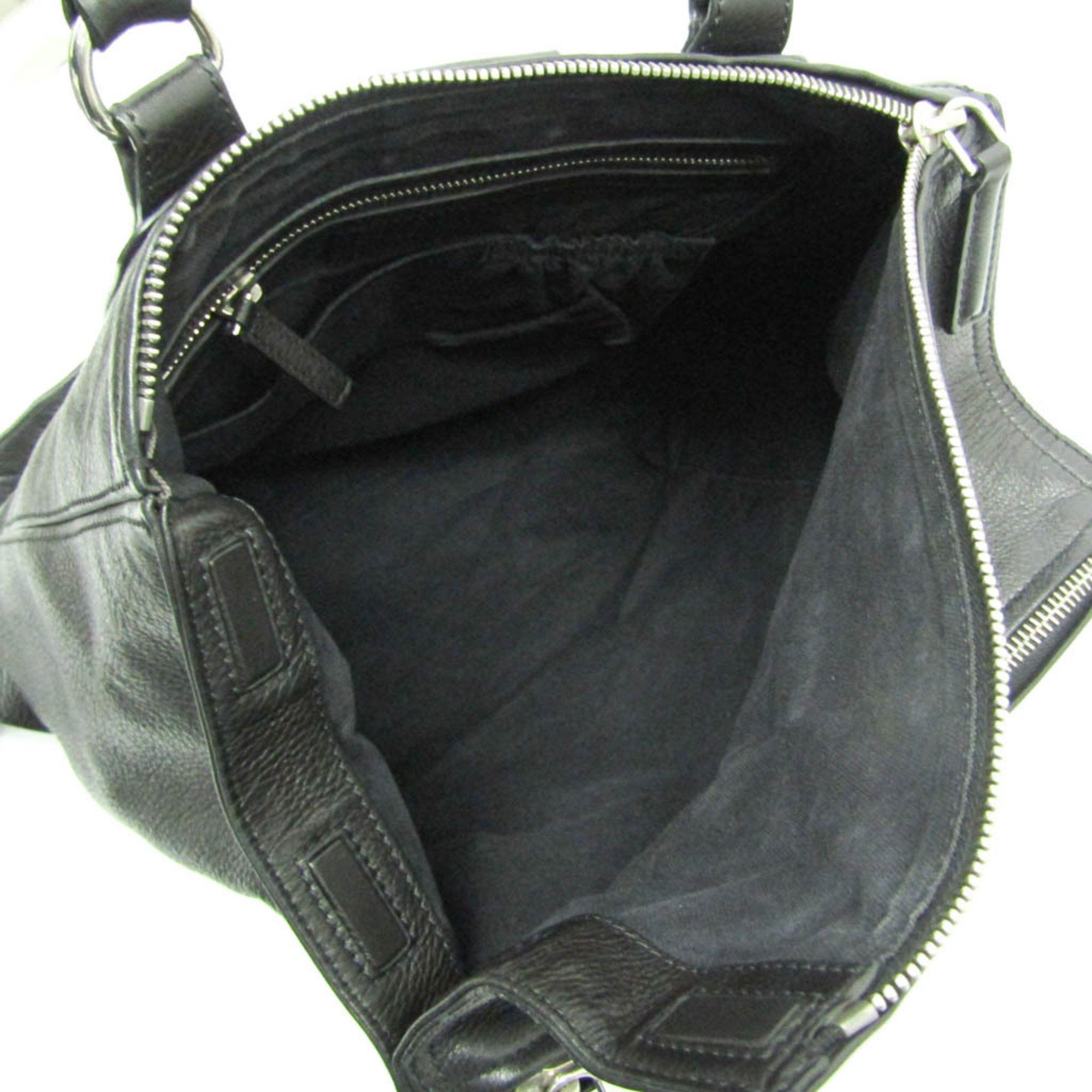 Givenchy Givenchy Pandora Men,Women Leather Backpack Black Size ONE SIZE - 3 Thumbnail