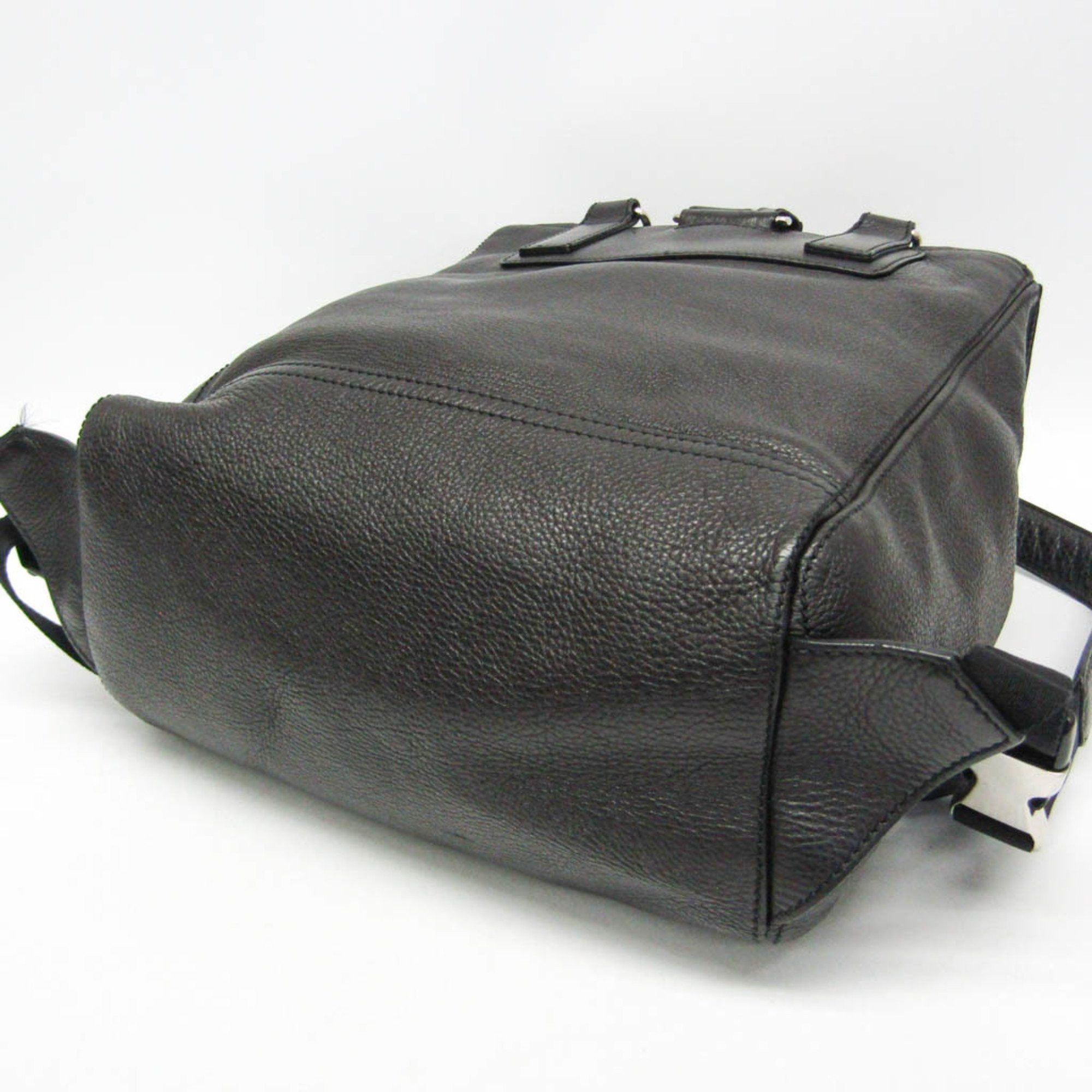 Givenchy Givenchy Pandora Men,Women Leather Backpack Black Size ONE SIZE - 4 Thumbnail