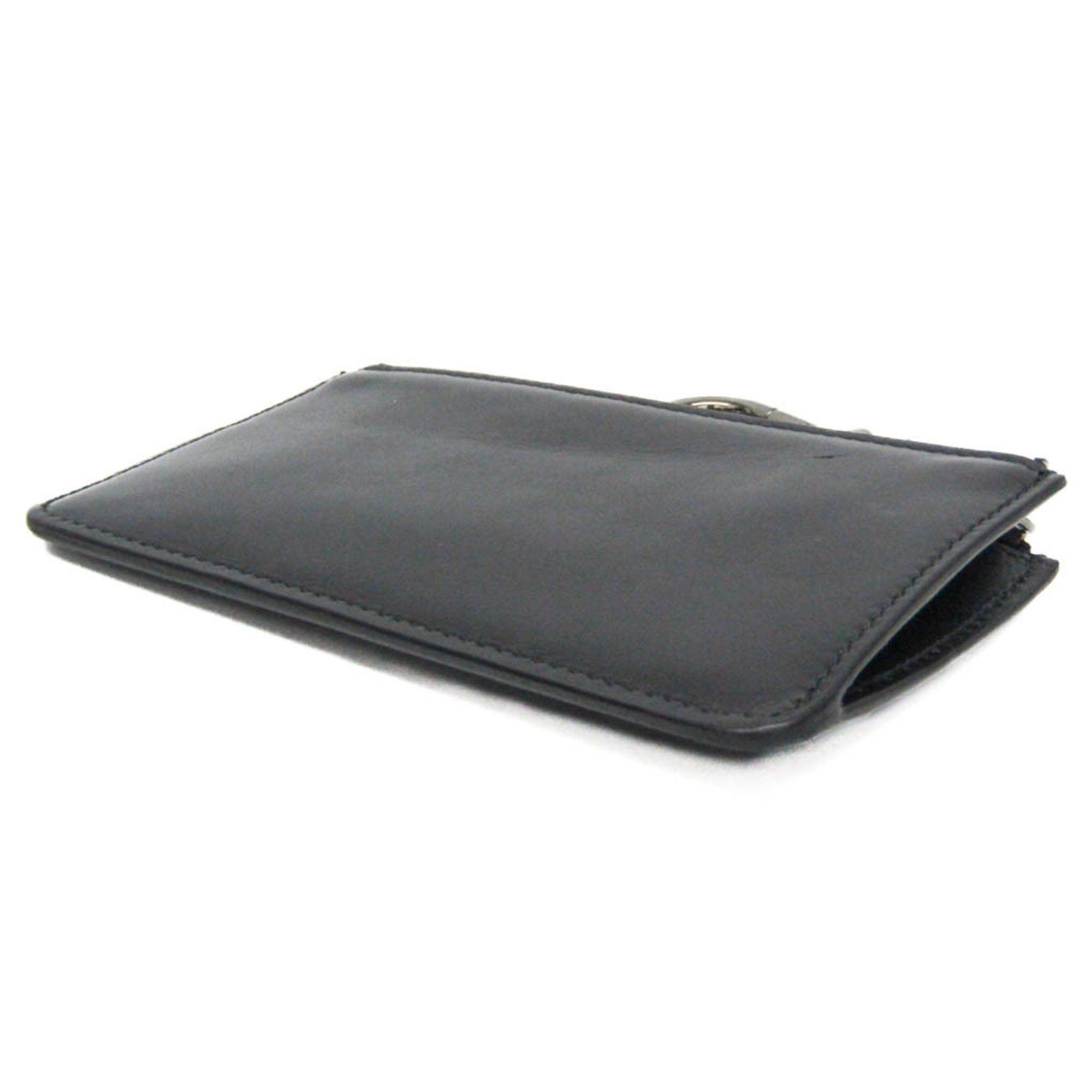 Bvlgari Bvlgari Serpenti Scaglie Man 282774 Coin Case Card Case Men's Leather Key Case Black Size ONE SIZE - 3 Thumbnail