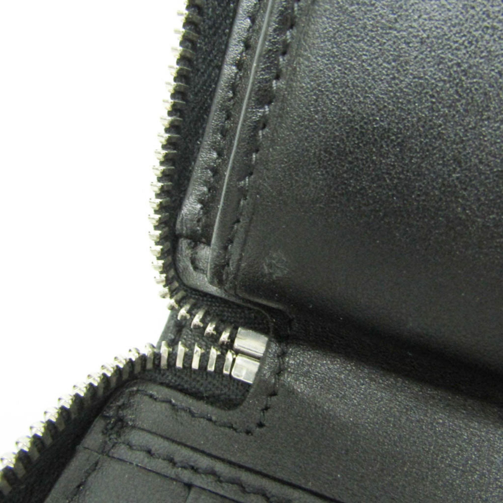 Gucci Gucci GG Embossed Zip-around Organizer 625563 Men's Leather Long Wallet (bi-fold) Black Size ONE SIZE - 10 Thumbnail