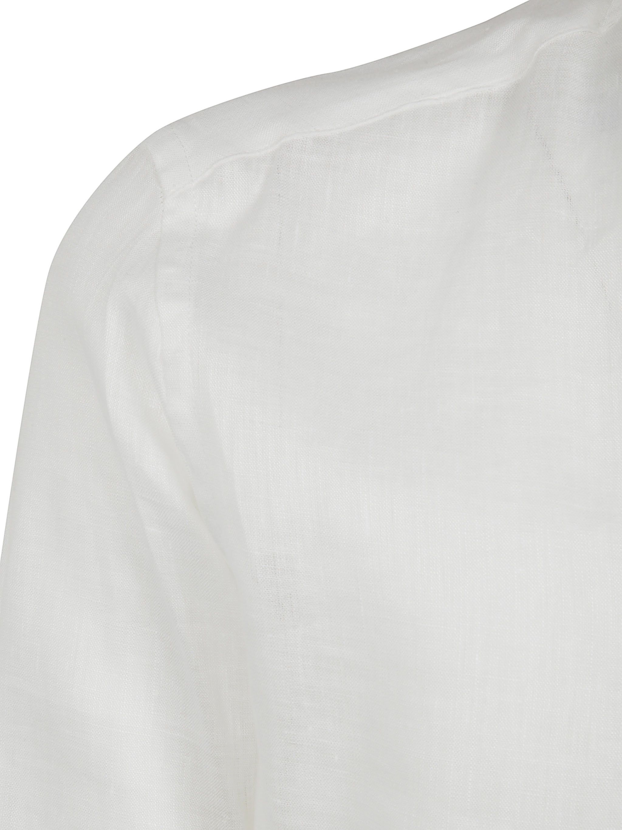 Tintoria Mattei GURU HIGH NECK LINEN SHIRT Size US L / EU 52-54 / 3 - 3 Thumbnail