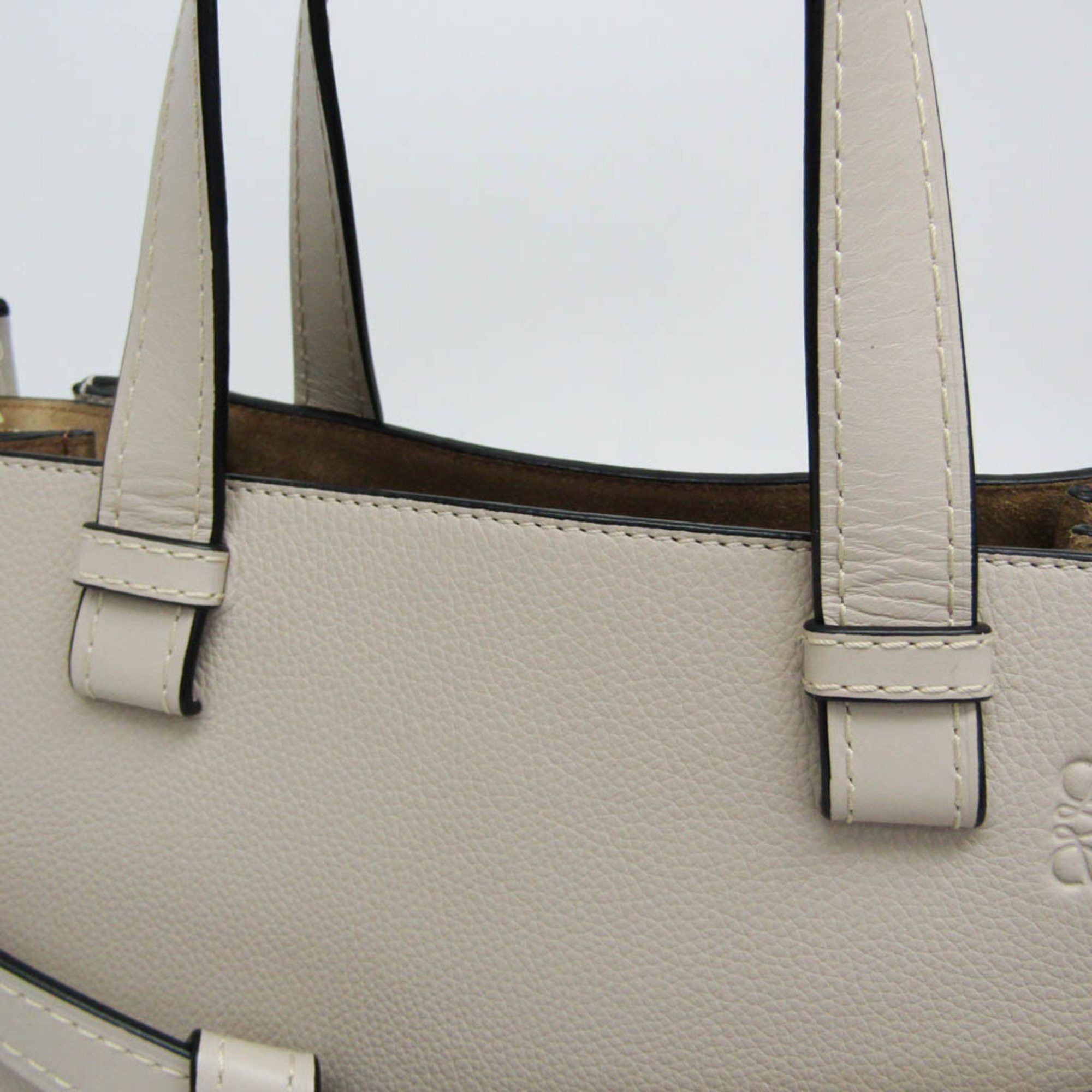 Loewe Loewe Gate Top Handle Bag Mini 321.12.Z99 Women's Leather Shoulder Bag,Tote Bag Light Beige Size ONE SIZE - 9 Thumbnail