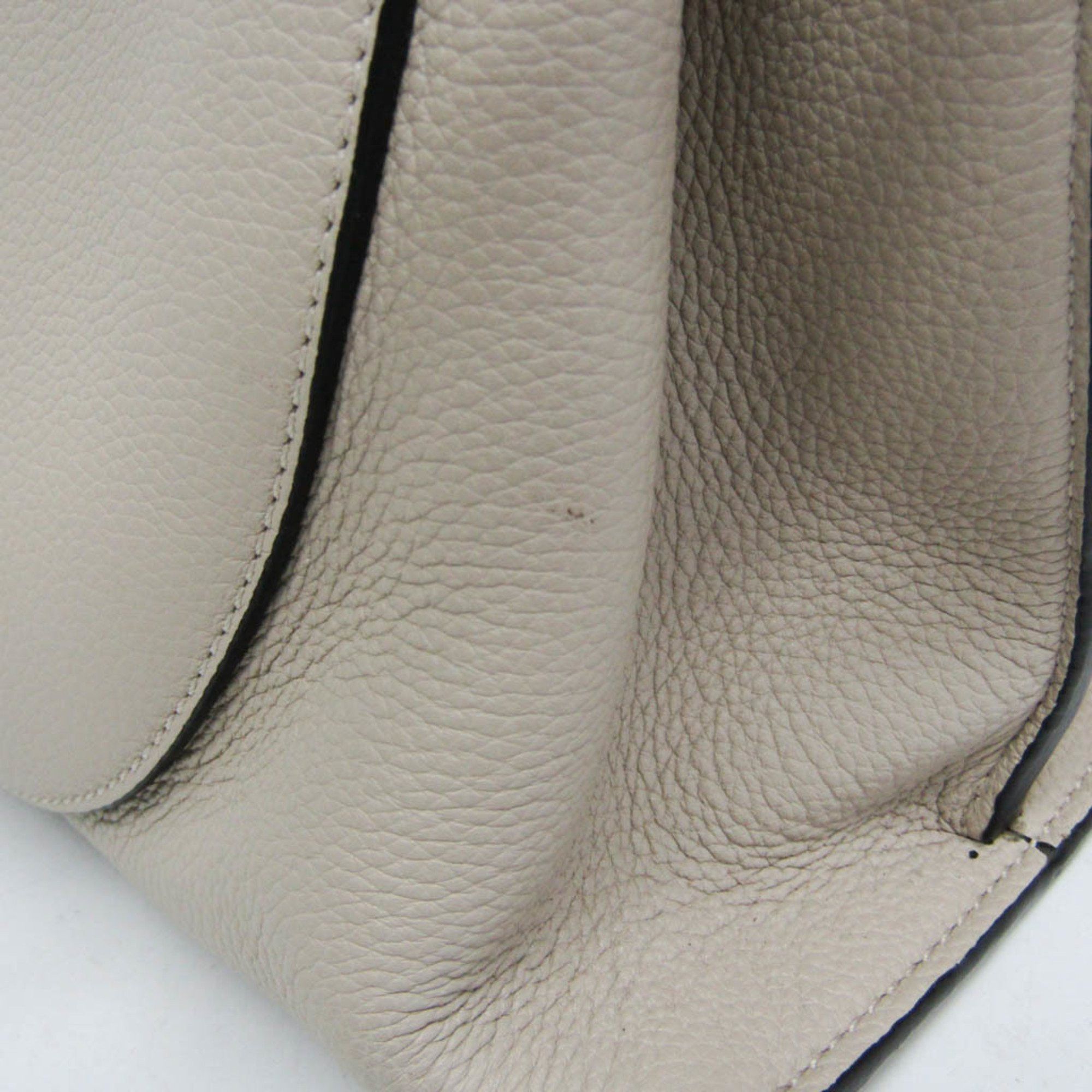 Loewe Loewe Gate Top Handle Bag Mini 321.12.Z99 Women's Leather Shoulder Bag,Tote Bag Light Beige Size ONE SIZE - 8 Thumbnail