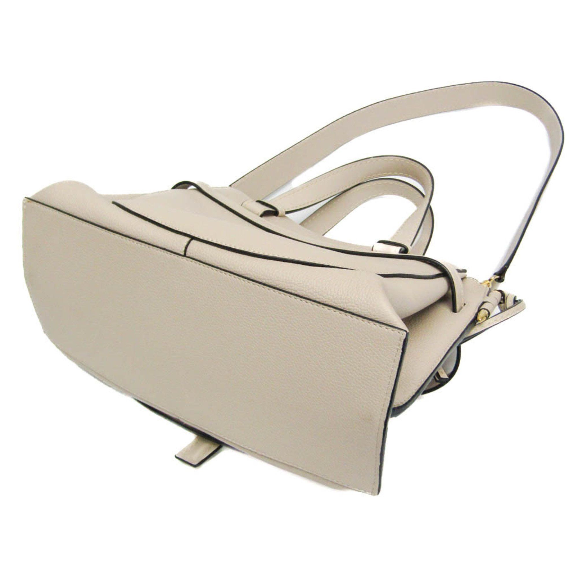 Loewe Loewe Gate Top Handle Bag Mini 321.12.Z99 Women's Leather Shoulder Bag,Tote Bag Light Beige Size ONE SIZE - 3 Thumbnail