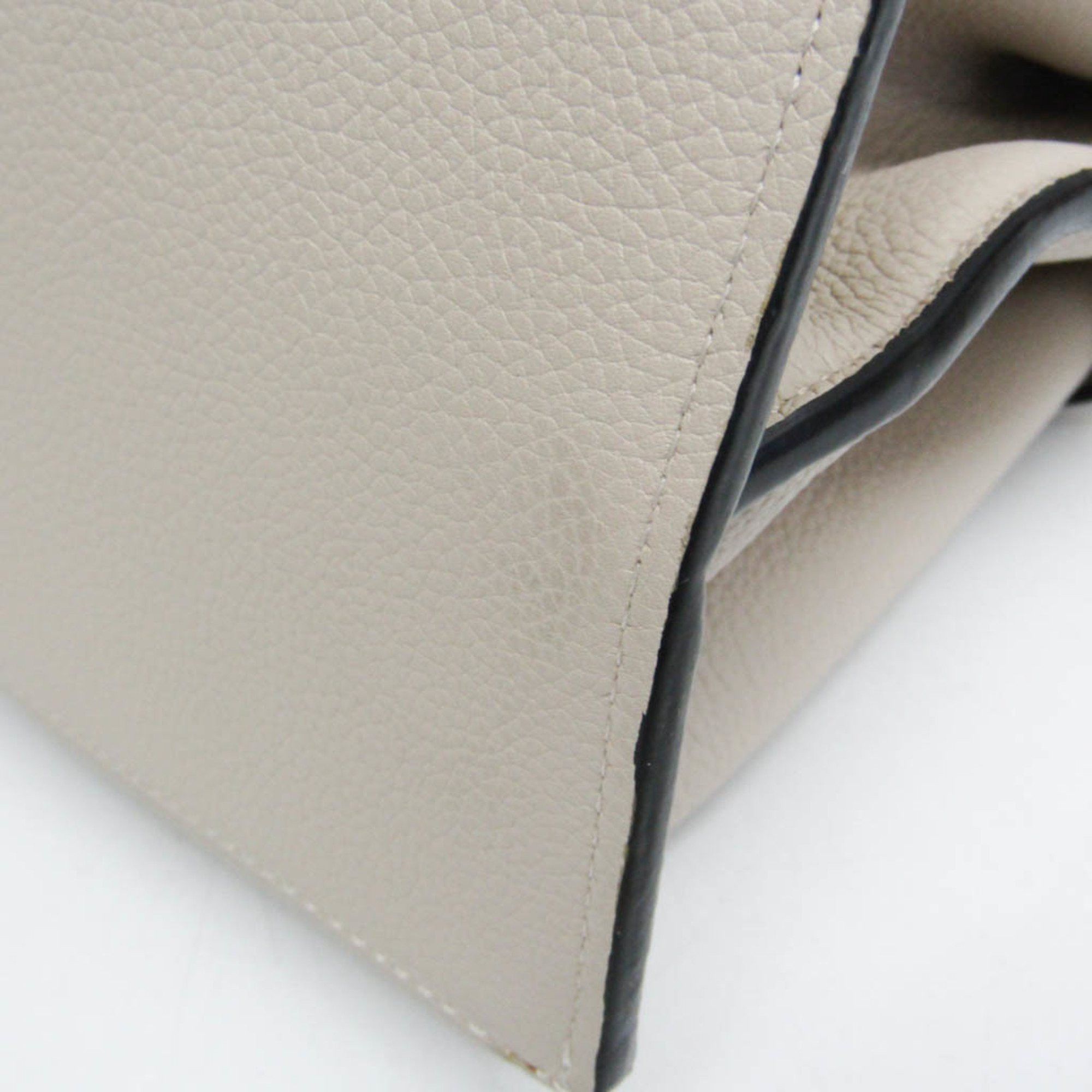 Loewe Loewe Gate Top Handle Bag Mini 321.12.Z99 Women's Leather Shoulder Bag,Tote Bag Light Beige Size ONE SIZE - 7 Thumbnail