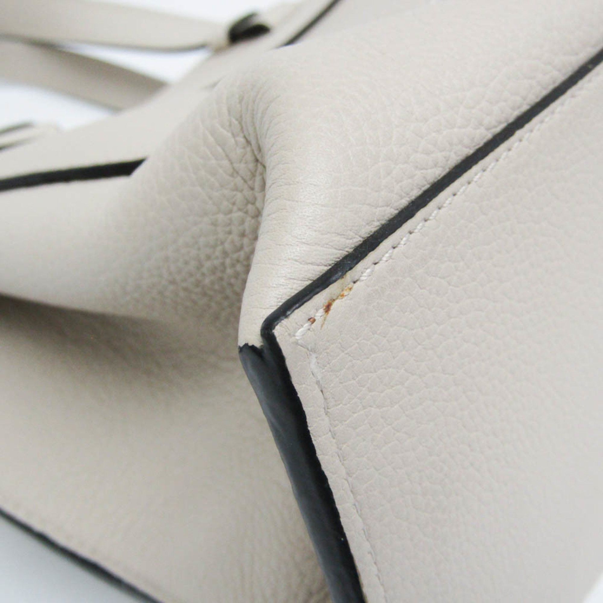 Loewe Loewe Gate Top Handle Bag Mini 321.12.Z99 Women's Leather Shoulder Bag,Tote Bag Light Beige Size ONE SIZE - 5 Thumbnail