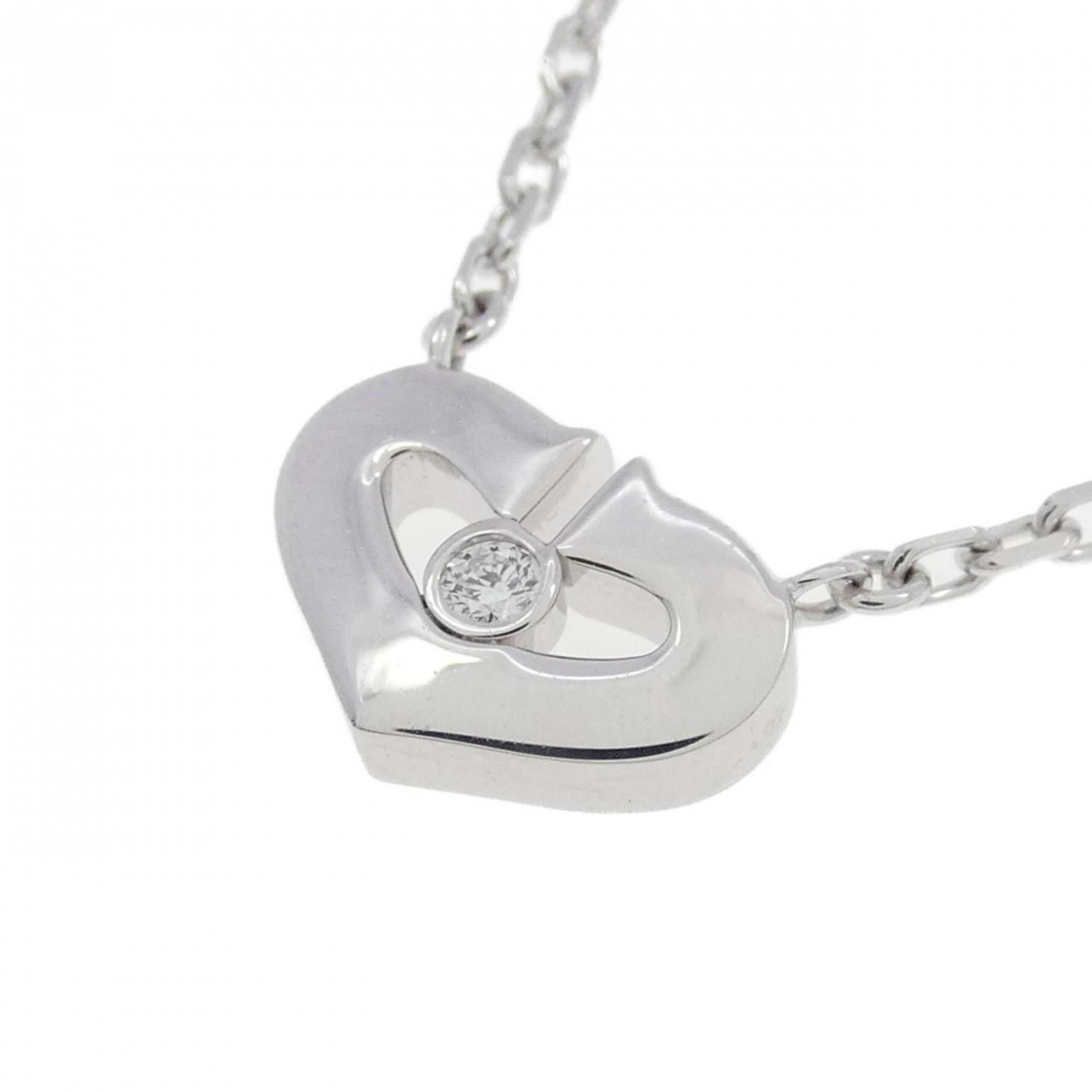 Cartier Cartier C heart necklace Size ONE SIZE - 3 Thumbnail