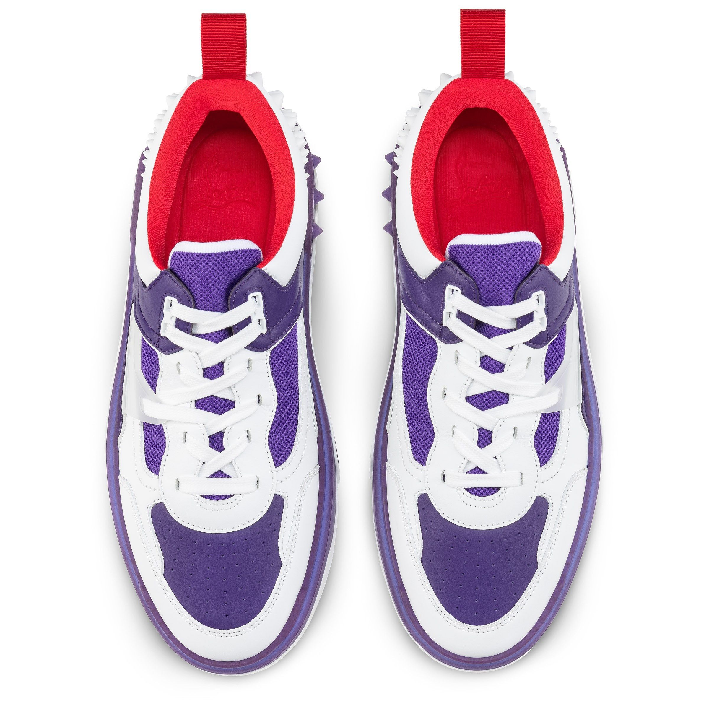 Christian Louboutin astroloubi in purple/white Size US 7 / EU 40 - 4 Thumbnail