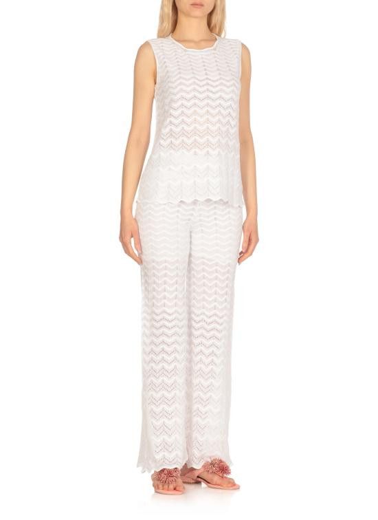 D.Exterior D. EXTERIOR Women Tops 60329 1BIAN White Size M / US 6-8 / IT 42-44 - 2 Thumbnail