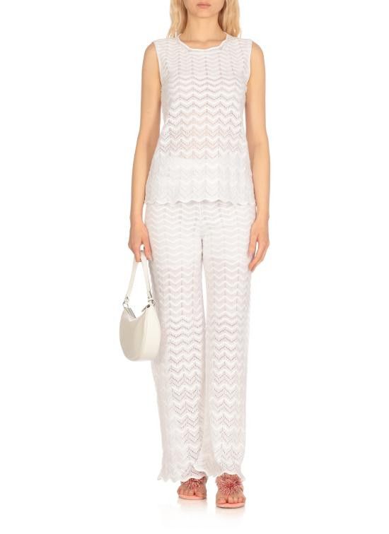 D.Exterior D. EXTERIOR Women Tops 60329 1BIAN White Size M / US 6-8 / IT 42-44 - 5 Thumbnail