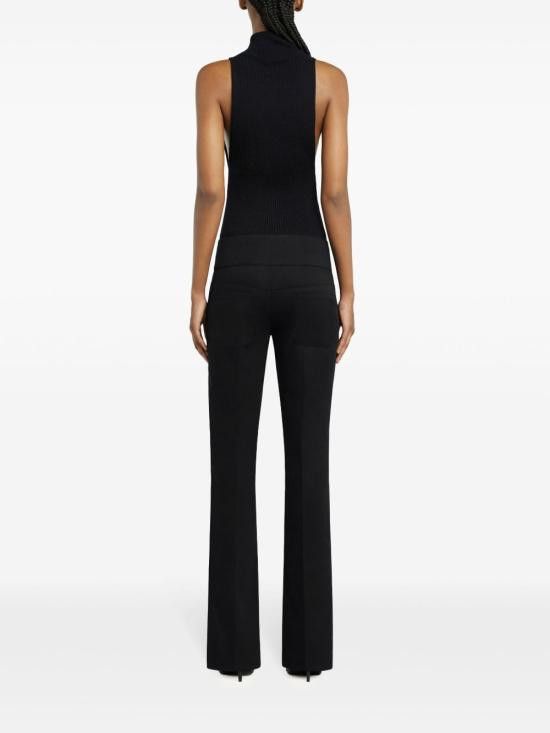 Courreges COURREGES Women Tops 125MTO384FI0049 9999 Black Size M / US 6-8 / IT 42-44 - 3 Thumbnail