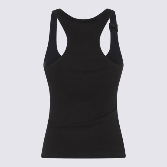 Courreges COURREGES Women Tops 125JDE123JS0194 9999 Black Size M / US 6-8 / IT 42-44 - 2 Thumbnail