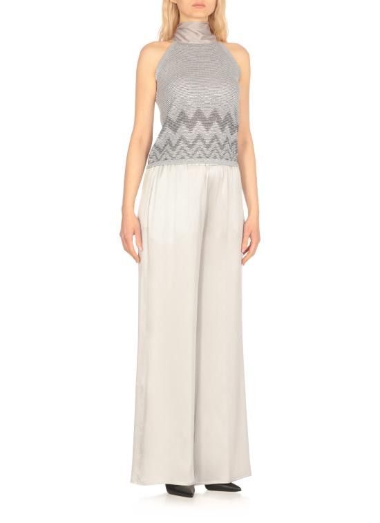 D.Exterior D. EXTERIOR Women Tops 60185 12ACC Silver Size S / US 4 / IT 40 - 2 Thumbnail